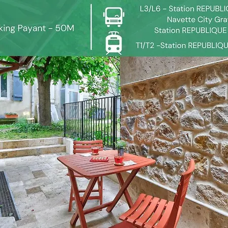 Apartmán Le Romantique - Terrace & Jardin - Hypercentre - Rent Immo